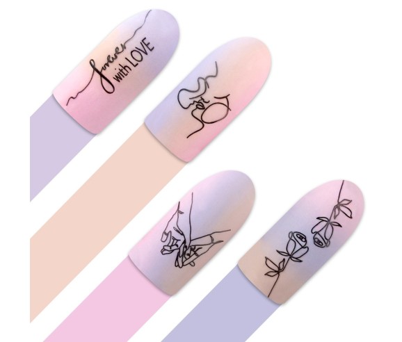 Moyra Plaque Stamping Lignes fines