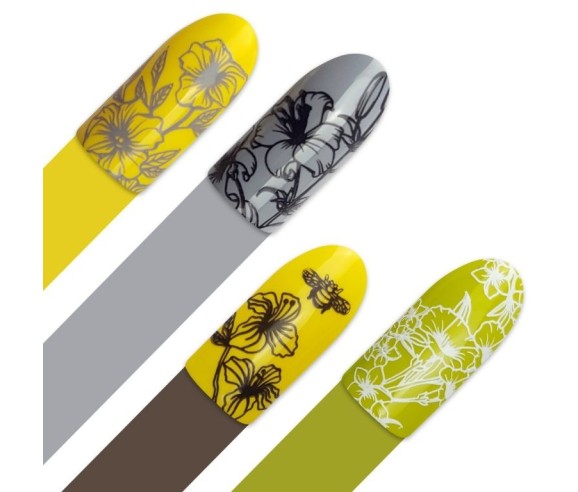 Moyra Plaque stamping Botanical