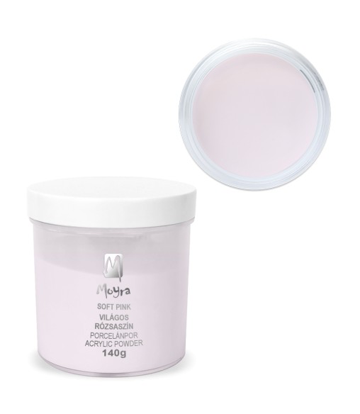 Moyra Acrylique rose claire pour ongles