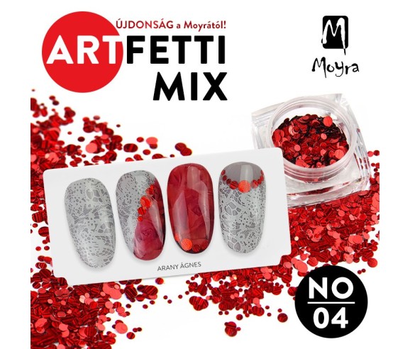 Moyra Artfetti Confetti de décoration pour ongles