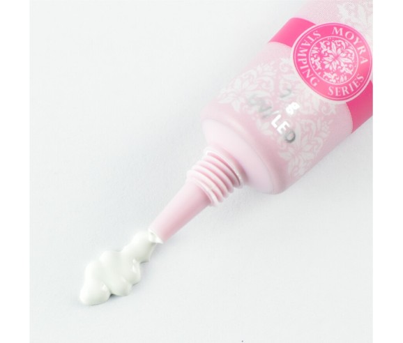 Gel Stamping et de peinture Moyra n ° 01 Blanc