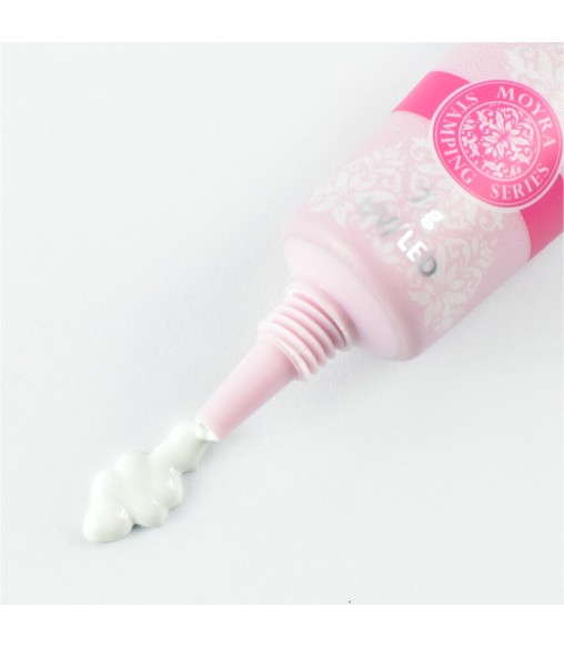 Gel Stamping et de peinture Moyra n ° 01 Blanc