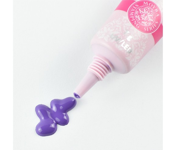 Gel Stamping et de peinture Moyra n ° 05 Violet