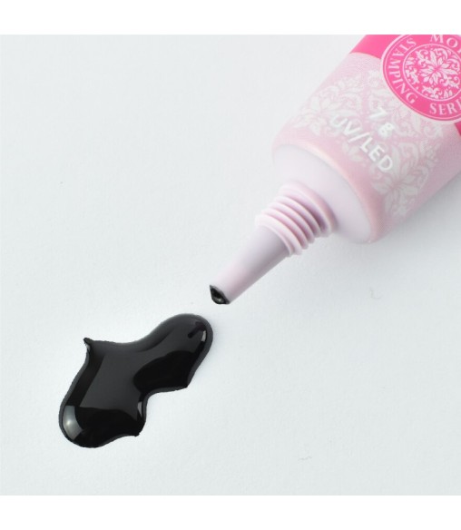 Gel Stamping et de peinture Moyra n ° 07 Noir