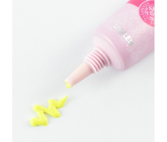 Gel Stamping et de peinture Moyra n ° 10 Jaune vif