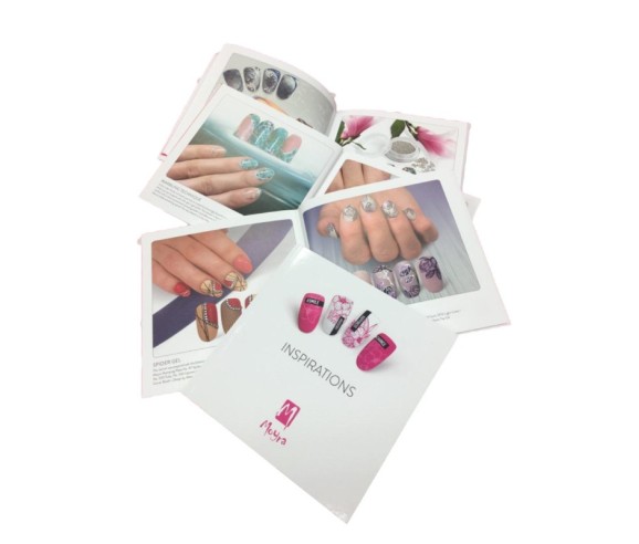 Catalogue Nail Art–96 pages de techniques stamping et décoration ongle