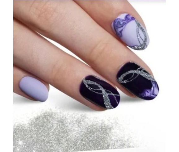 Plaque stamping aux motifs abstraits Moyra