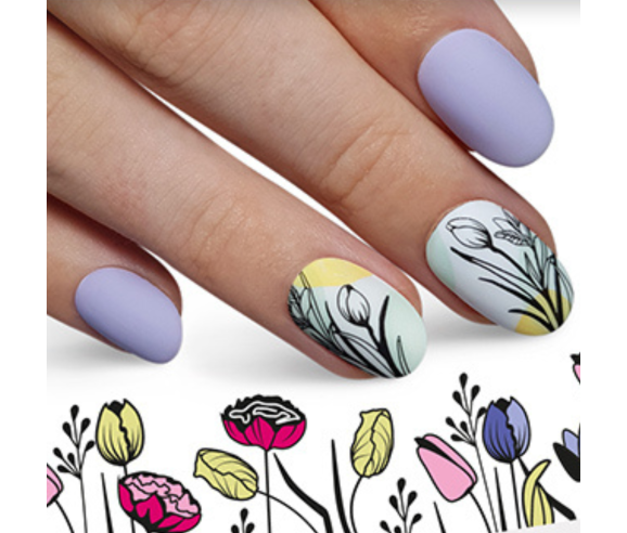 Moyra Plaque Stamping Springtime