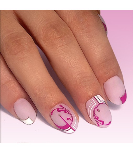Plaque stamping Moyra 113 French twist 2