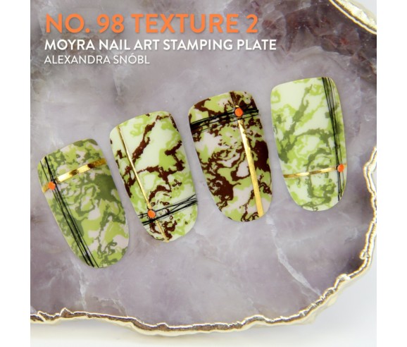 Moyra Plaque stamping 98 Texture 2