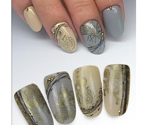 Moyra Plaque Stamping Stampunk