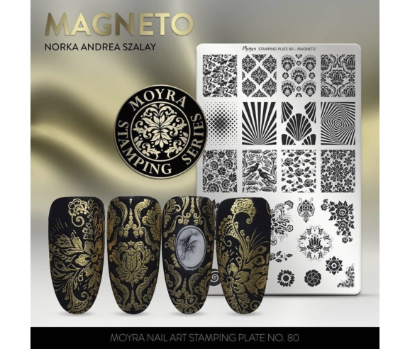 Moyra Plaque Stamping Magneto