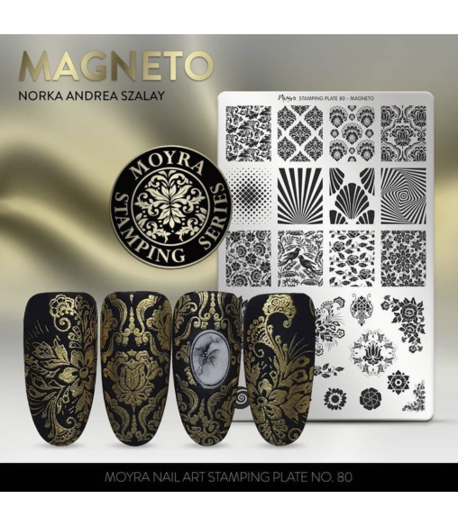 Moyra Plaque Stamping Magneto
