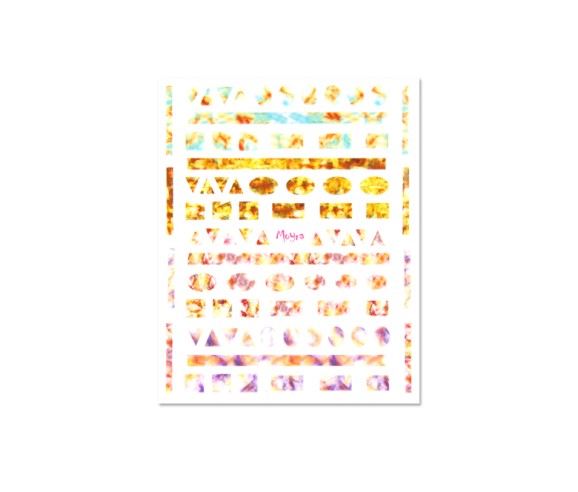 Autocollant Moyra n ° 05