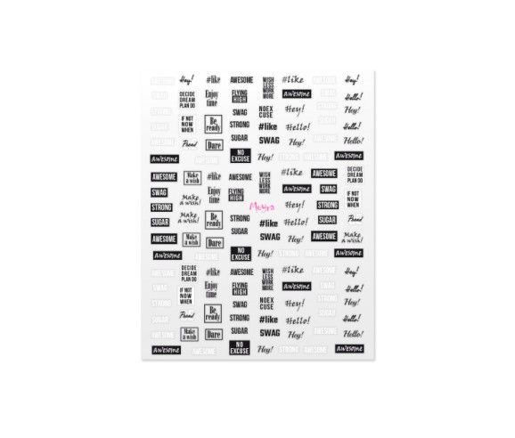 Autocollant Moyra n ° 09