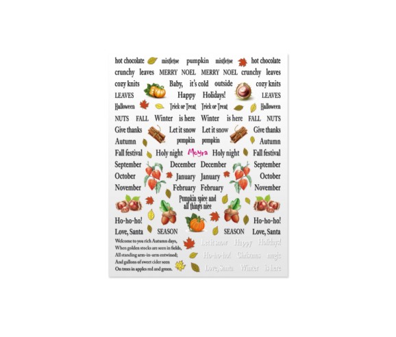 Autocollant Moyra n ° 09