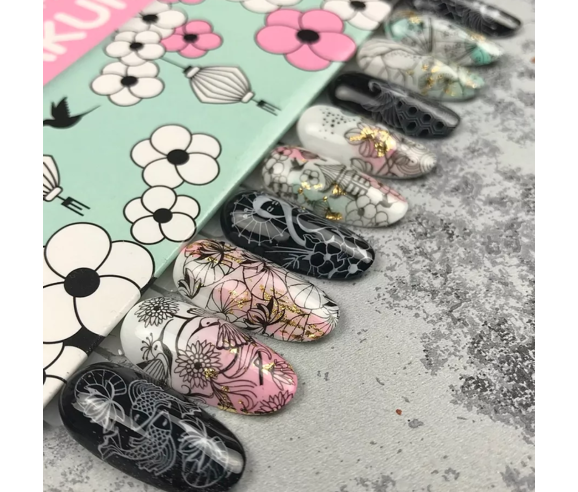 Moyra Plaque stamping Sakura