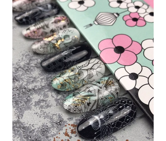 Moyra Plaque stamping Sakura