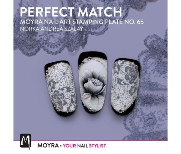 Plaque stamping 65 Moyra PERFECT MATCH