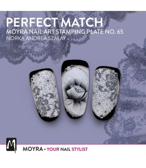 Plaque stamping 65 Moyra PERFECT MATCH