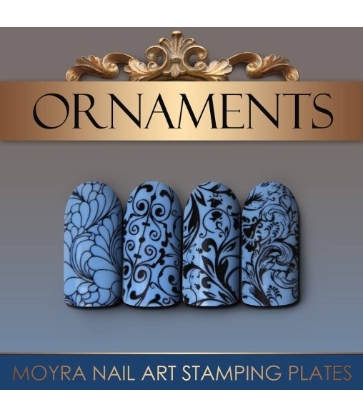 Plaque stamping 50 Moyra ORNEMENTS 3