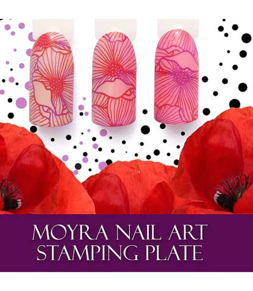 Plaque stamping 48 Moyra COLOURBOOK