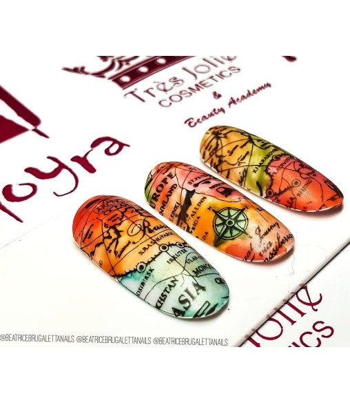 Plaque stamping 47 Moyra RUSSIAN