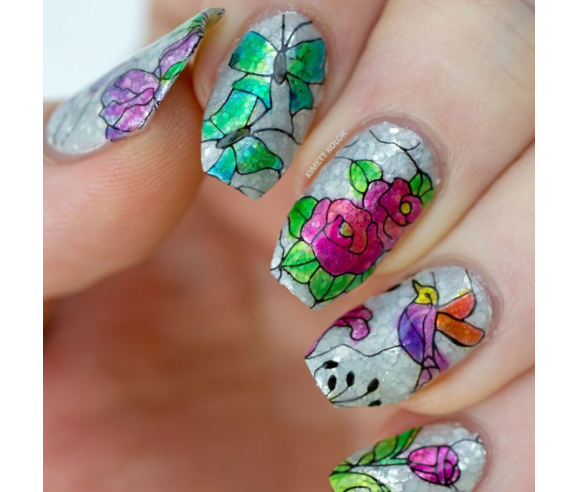 Moyra Plaque Stamping Stained Glass