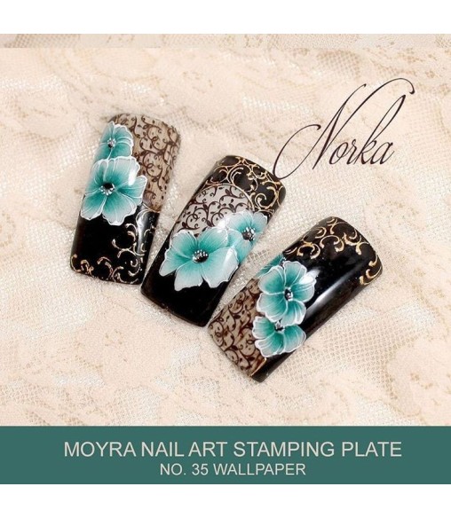 Plaque stamping 35 MOYRA WALLPAPER