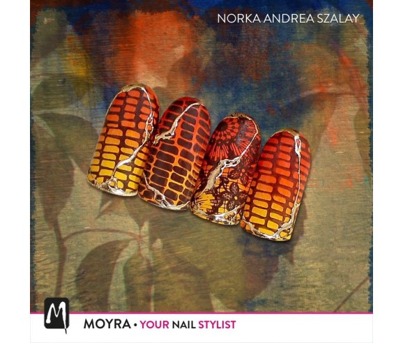 Plaque stamping 32 MOYRA NATURE