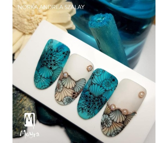 Plaque stamping 78 Moyra AQUATIC