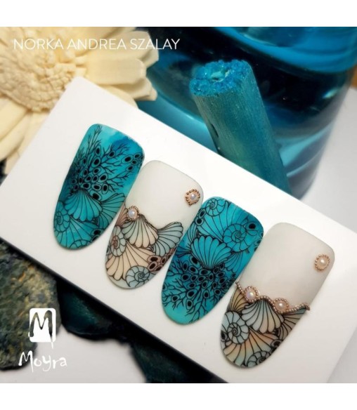 Plaque stamping 78 Moyra AQUATIC