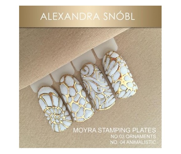 Plaque stamping 04 Moyra Animalistic