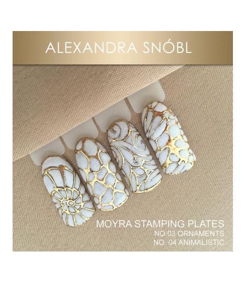 Plaque stamping 04 Moyra Animalistic