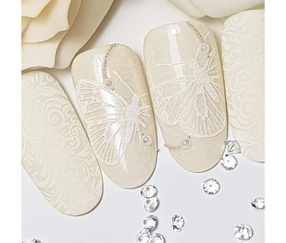 Plaque stamping 17 MOYRA  WHITE WEDDING