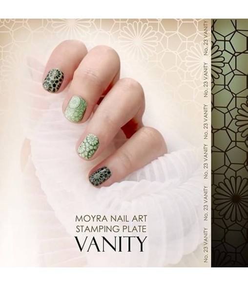 Plaque stamping 23 Moyra  VANITY