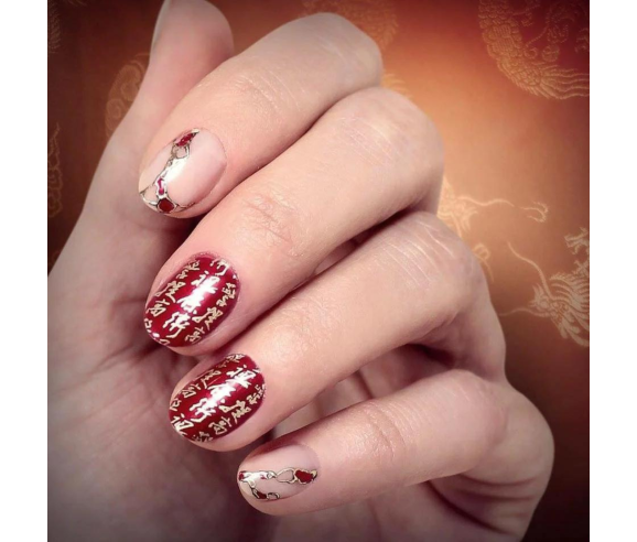 Moyra Plaque Stamping Orientalist