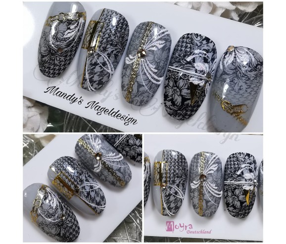 Moyra Plaque Stamping Retro