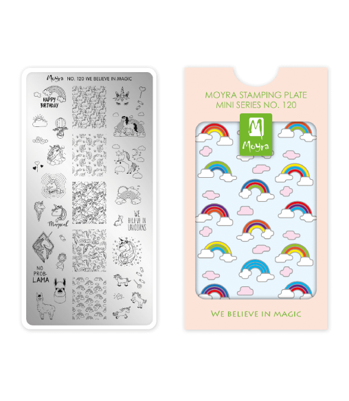 Moyra Mini Plaque Stamping we believe in magic