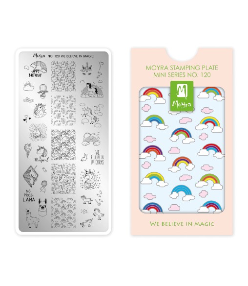 Moyra Mini Plaque Stamping we believe in magic