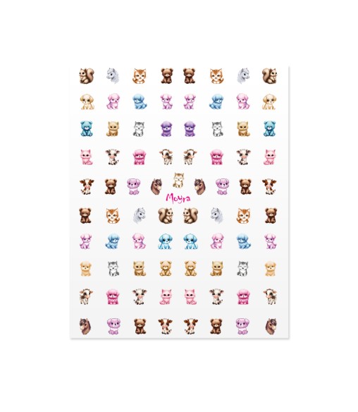 Moyra Autocollant pour enfants