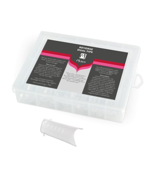 Half Balerina Shape Moyra Reverse Dual Tip Box 07