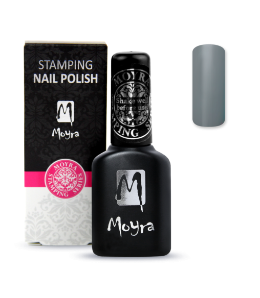 Moyra Smart Stamping Nail Polish grey