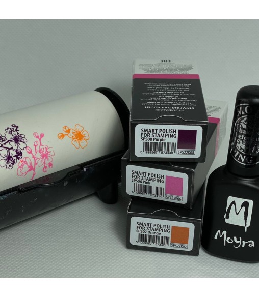 copia de copia de Moyra Smart Stamping Nail Polish Violet