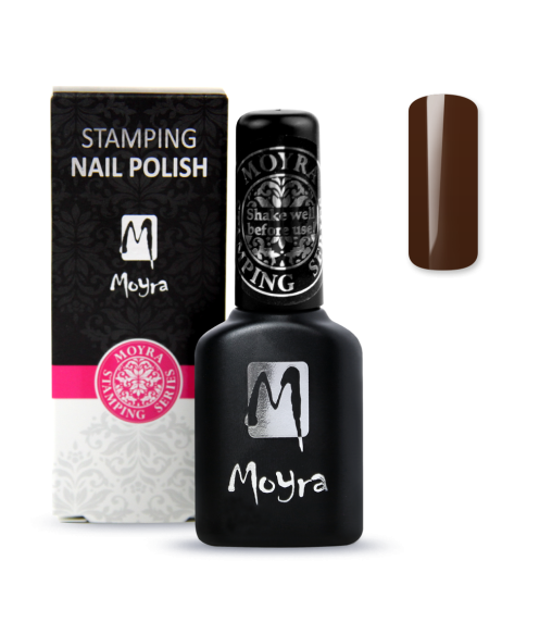 Moyra Smart Stamping Nail Polish Brown