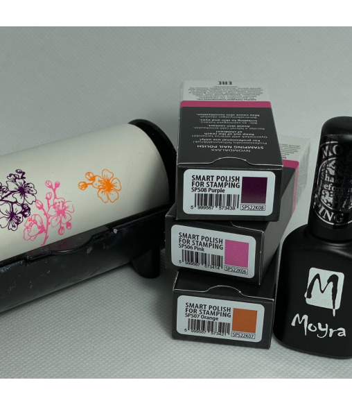 Moyra Smart Stamping Nail Polish – Métal rose