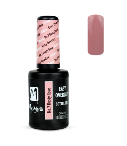 Easy Overlay bootle  Gel Dusty Rose