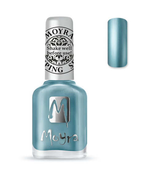 Moyra Vernis Stamping Chrome bleu