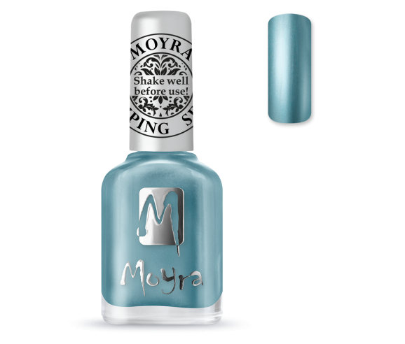 Moyra Vernis Stamping Chrome bleu