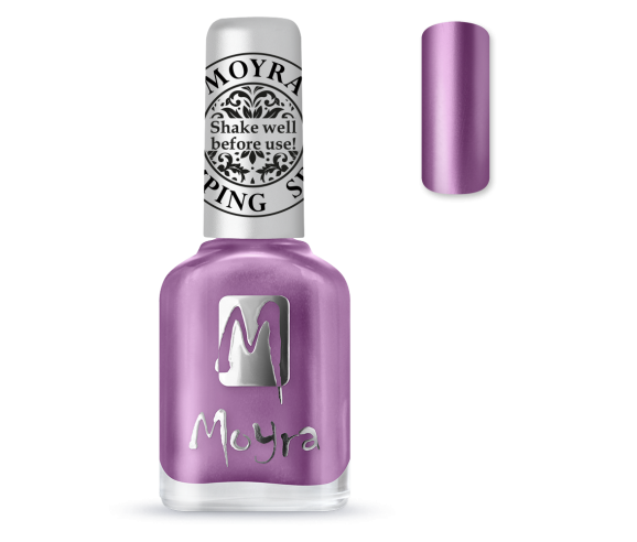 Moyra vernis stamping chrome violet